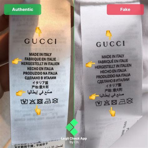 gucci clothing tag|authenticate gucci shoes.